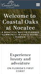 Mobile Screenshot of coastaloaksatnocatee.com